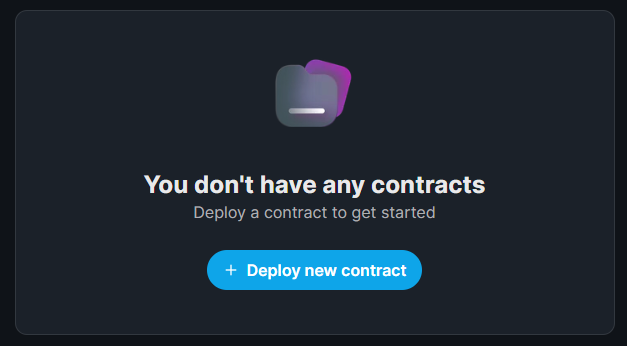 Create a new contract